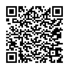 QR код за телефонен номер +12077619893