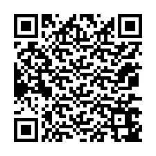 Codice QR per il numero di telefono +12077647645