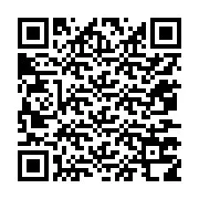 QR код за телефонен номер +12077718482