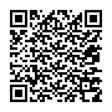 Kode QR untuk nomor Telepon +12077718483