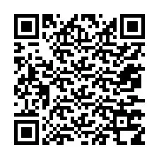 QR код за телефонен номер +12077718487