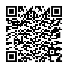 Código QR para número de teléfono +12077718488