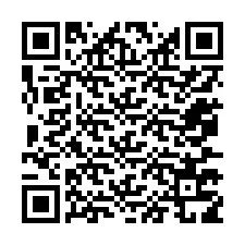 Codice QR per il numero di telefono +12077719537