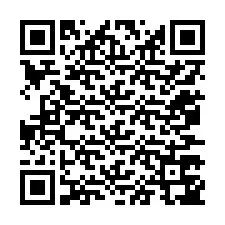 Código QR para número de telefone +12077747896