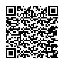 Código QR para número de teléfono +12077747897