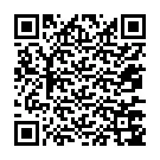 Código QR para número de teléfono +12077747903