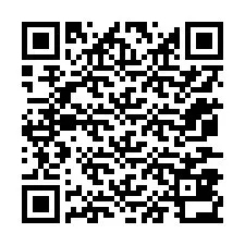 Código QR para número de teléfono +12077832185