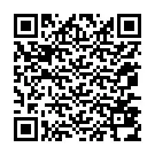 QR-koodi puhelinnumerolle +12077834750