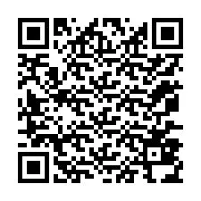 QR kód a telefonszámhoz +12077834751