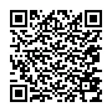 QR код за телефонен номер +12077834752