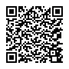 QR Code สำหรับหมายเลขโทรศัพท์ +12077840330