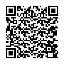 QR-code voor telefoonnummer +12077840632