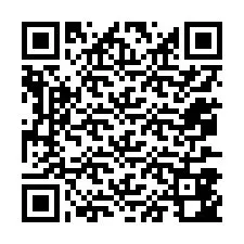 Código QR para número de teléfono +12077842057