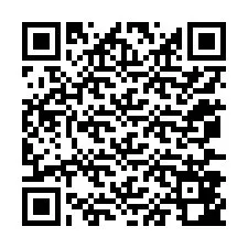 QR-Code für Telefonnummer +12077842624