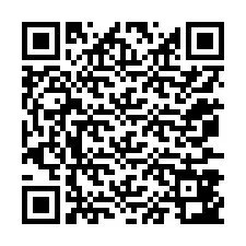 Código QR para número de teléfono +12077843434