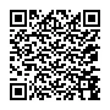 QR код за телефонен номер +12077844318