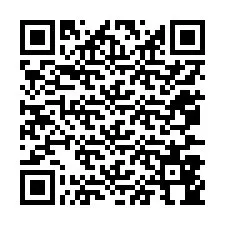 Codice QR per il numero di telefono +12077844522