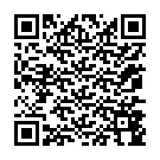 Codice QR per il numero di telefono +12077844641