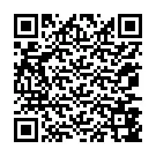 QR-код для номера телефона +12077847590