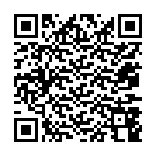 QR kód a telefonszámhoz +12077848487