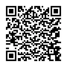 QR код за телефонен номер +12077848590