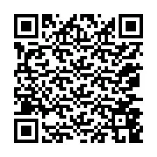 Código QR para número de telefone +12077849798