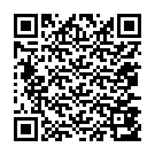 QR-код для номера телефона +12077853366