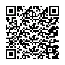 Kode QR untuk nomor Telepon +12077856043