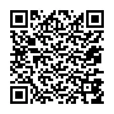 Código QR para número de teléfono +12077856047