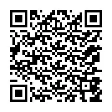 QR-код для номера телефона +12077856061