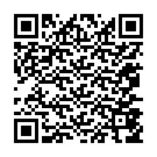 QR-koodi puhelinnumerolle +12077856372