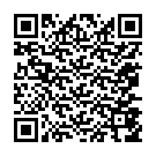 QR-код для номера телефона +12077856376