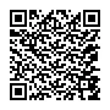 QR kód a telefonszámhoz +12077856378