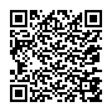 Código QR para número de teléfono +12077857108