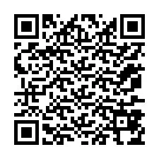 Código QR para número de teléfono +12077874411