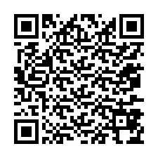 QR код за телефонен номер +12077874416