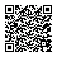 QR-код для номера телефона +12077874421