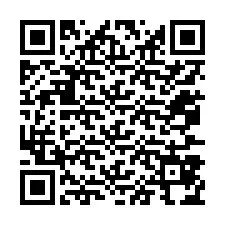 Código QR para número de teléfono +12077874423