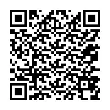 QR код за телефонен номер +12077878663