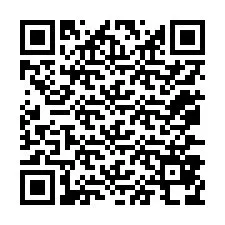 QR код за телефонен номер +12077878669