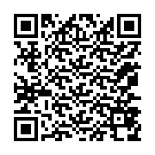 Codice QR per il numero di telefono +12077878671