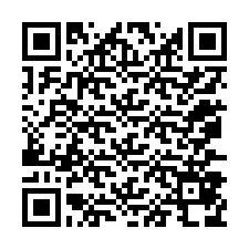 Código QR para número de teléfono +12077878678