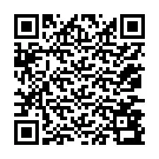 QR код за телефонен номер +12077893789