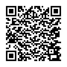 QR-код для номера телефона +12077893796