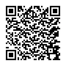 Código QR para número de teléfono +12077894569