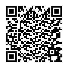 QR-код для номера телефона +12077894570