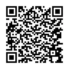 QR код за телефонен номер +12077894572