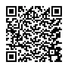 Codice QR per il numero di telefono +12077894574