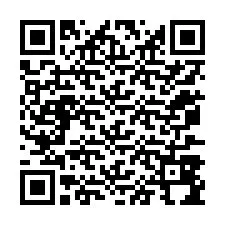 QR код за телефонен номер +12077894854