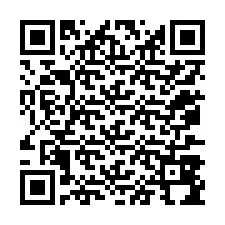 QR код за телефонен номер +12077894858